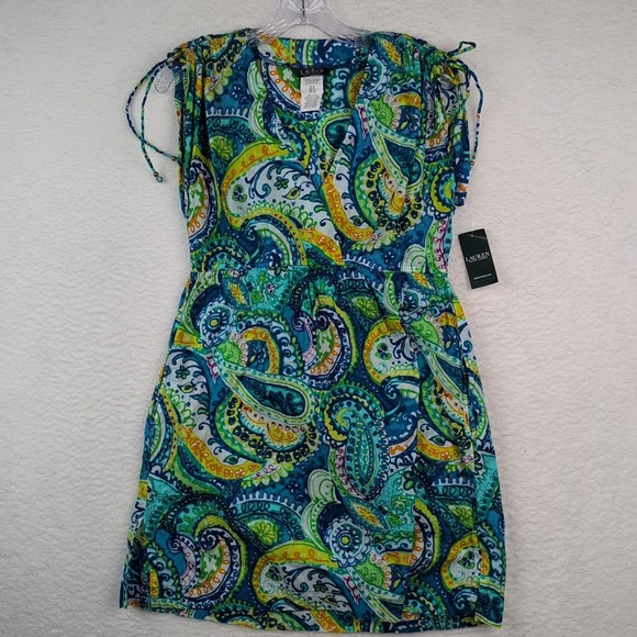 Lauren Ralph Lauren Other - NWT Lauren Ralph Lauren Swimsuit Cover Up Sz Medium Abstract Paisley Tunic